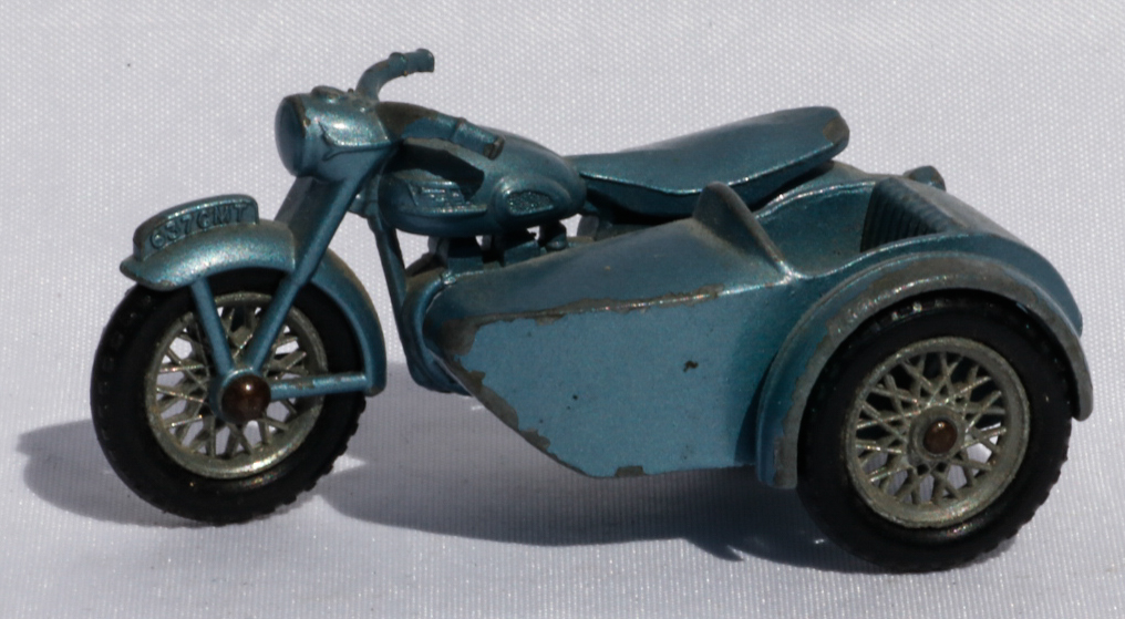 Matchbox Triumph and Sidecar
